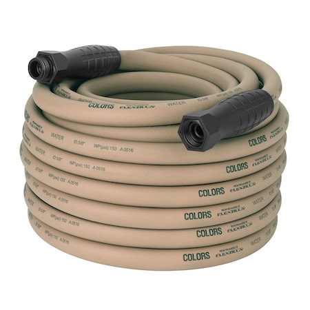 Colors 5/8 in ID x 100 ft L SwivelGrip Garden Hose, Brown Mulch HFZC5100BRS-E